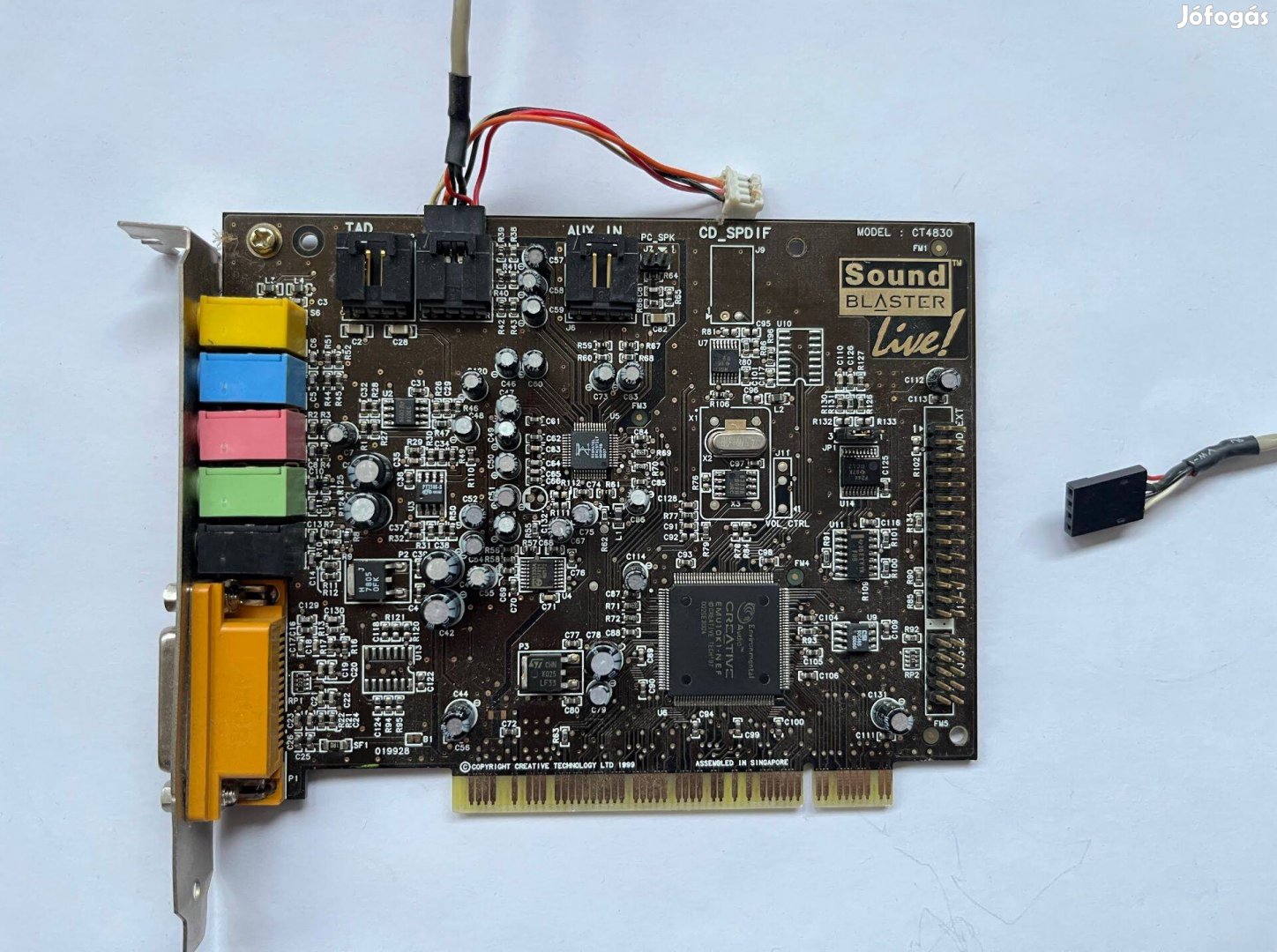Soundblaster live CT4830 PCI 5.1 gameport