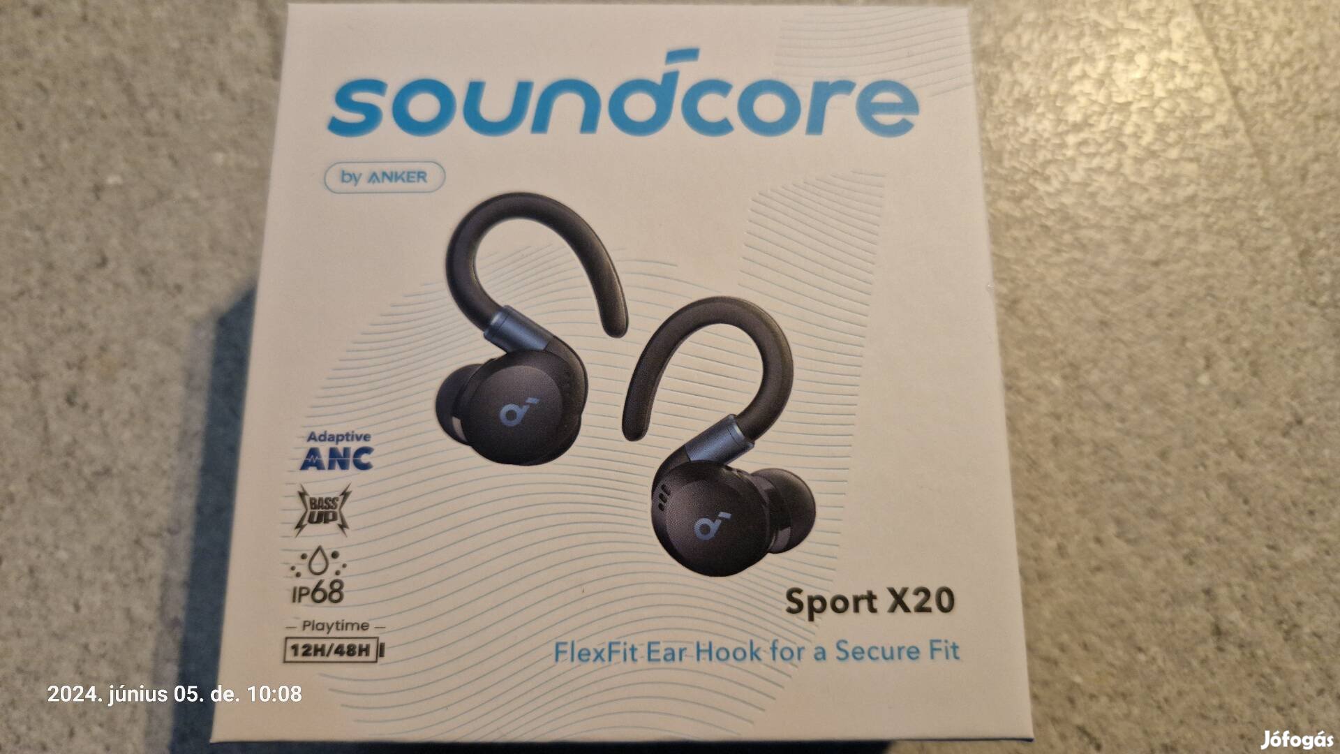 Soundcore Sport X20 sportfülhallgató 