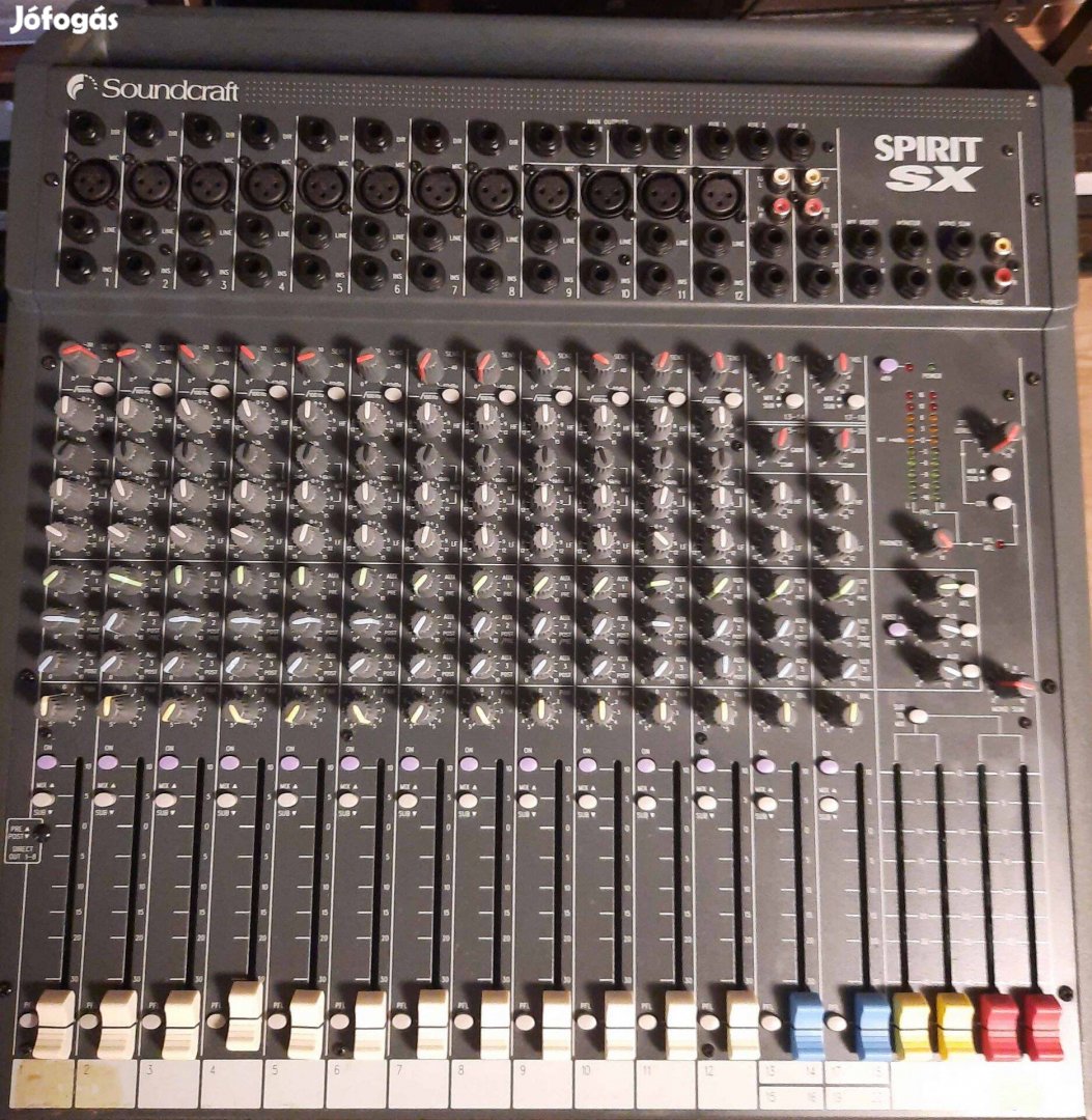 Soundcraft Spirit Folio SX - 20 csatornás