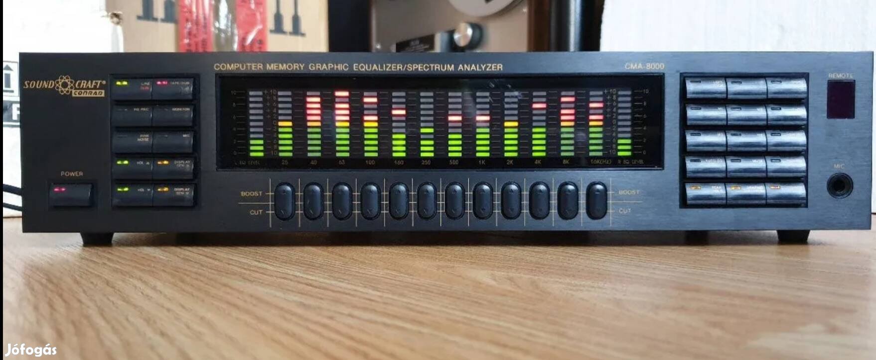 Soundcraft cma-8000 equalizer vennék