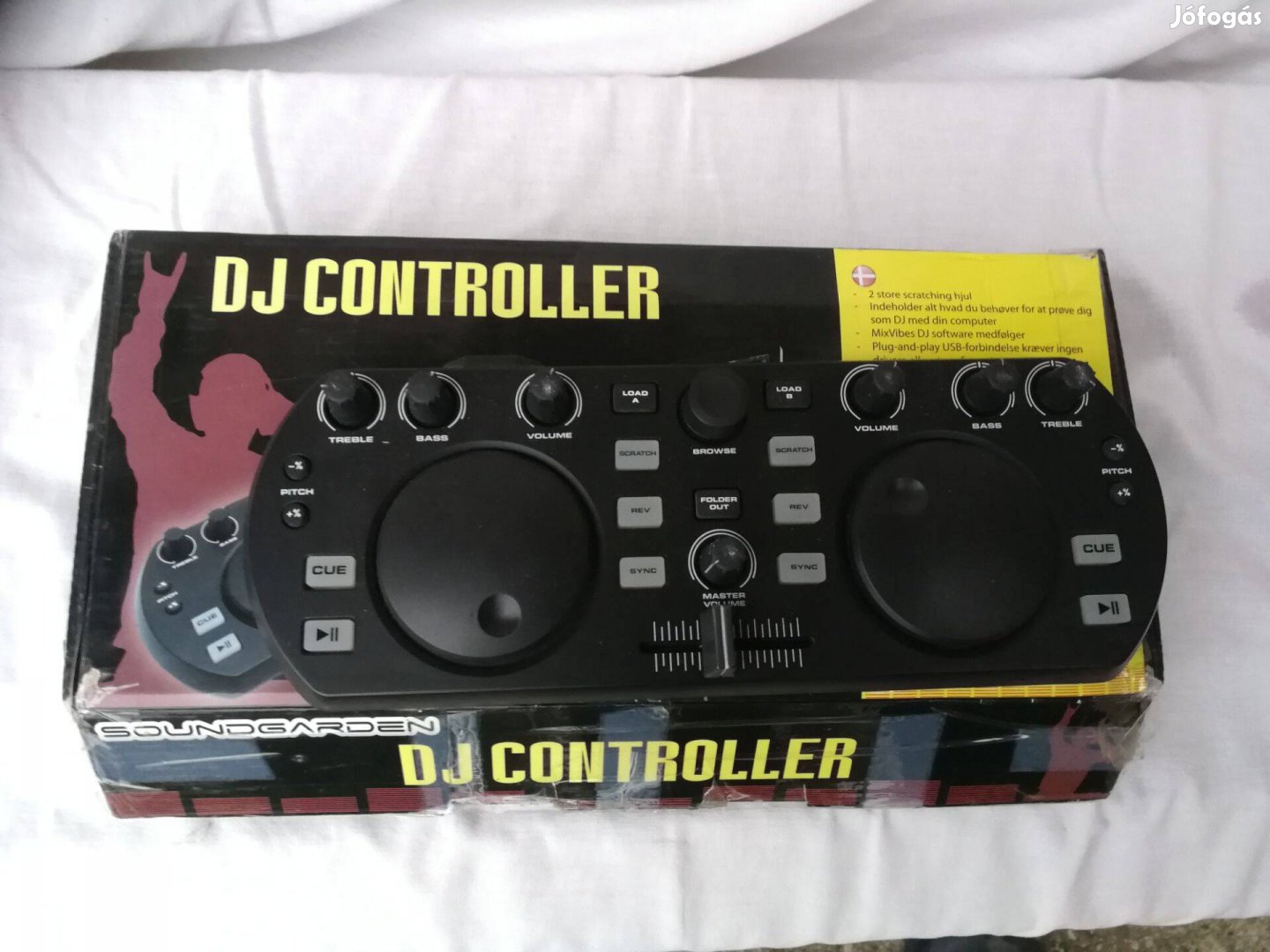 Soundgarden DJ controller, mixer, keverő hibásan eladó