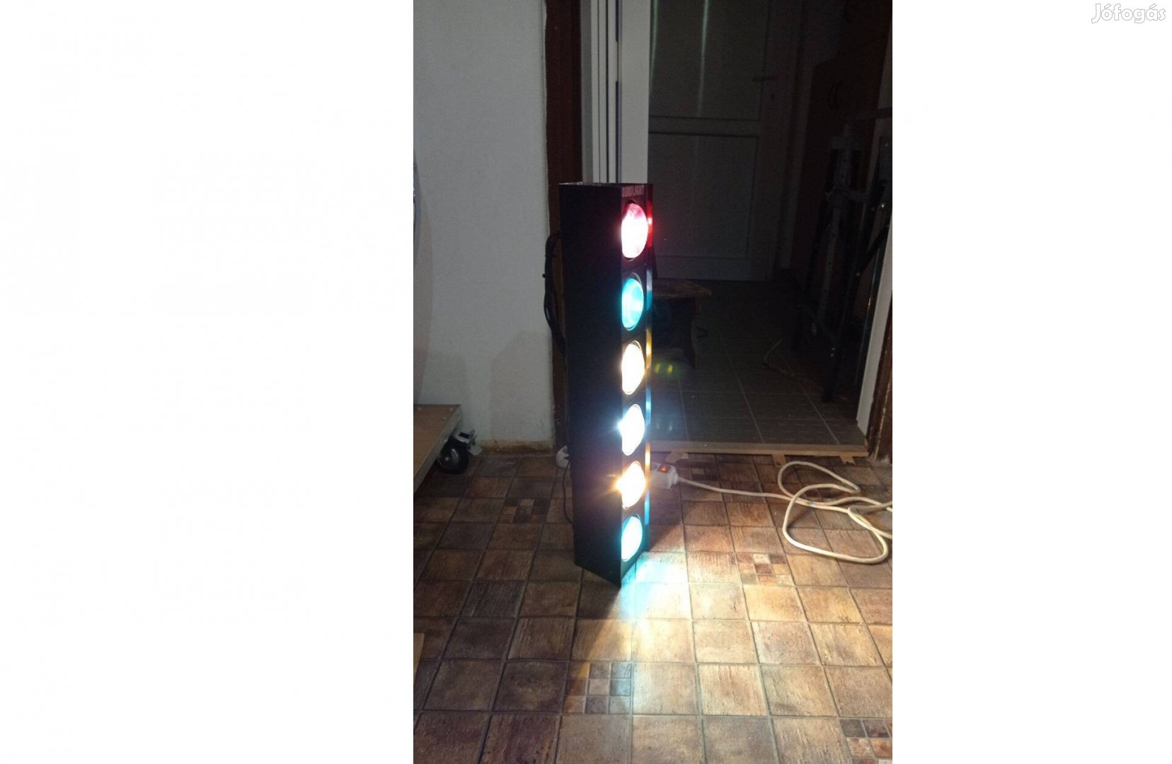 Soundlight 6 színes égős partylámpa eladó