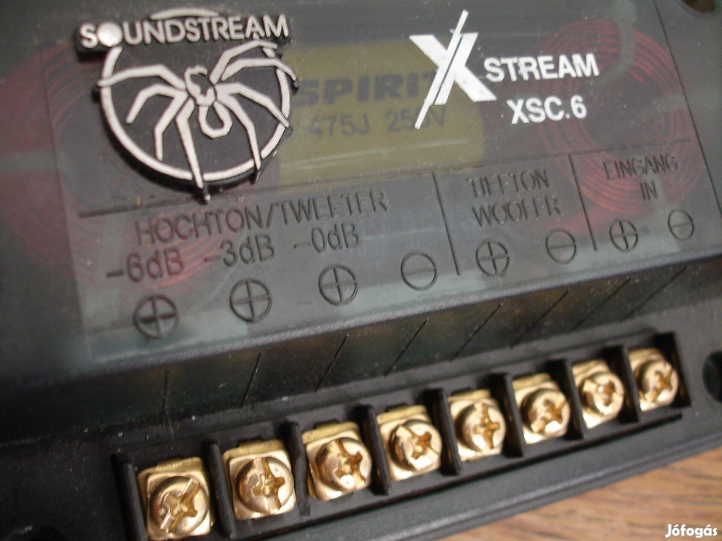 Soundstream Xstream Xsc.6 autós hifi 2 utas hangváltó 150W