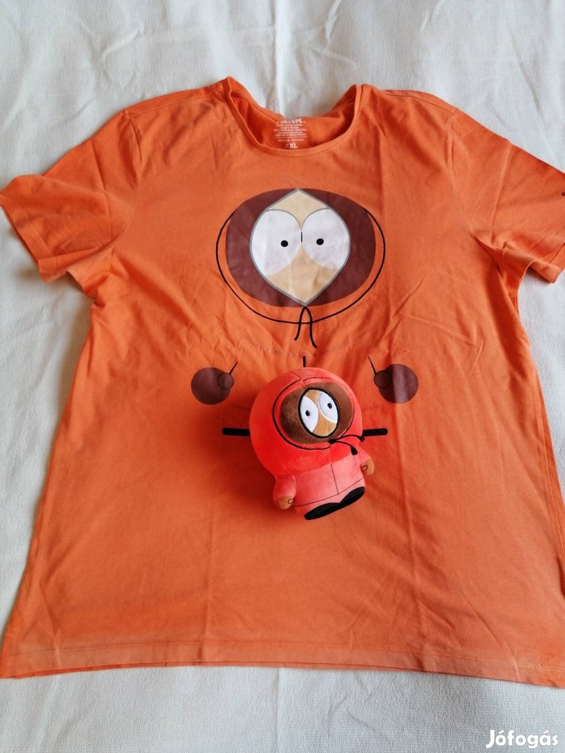 South Park Kenny 2 XL plóló és plüss 17 cm