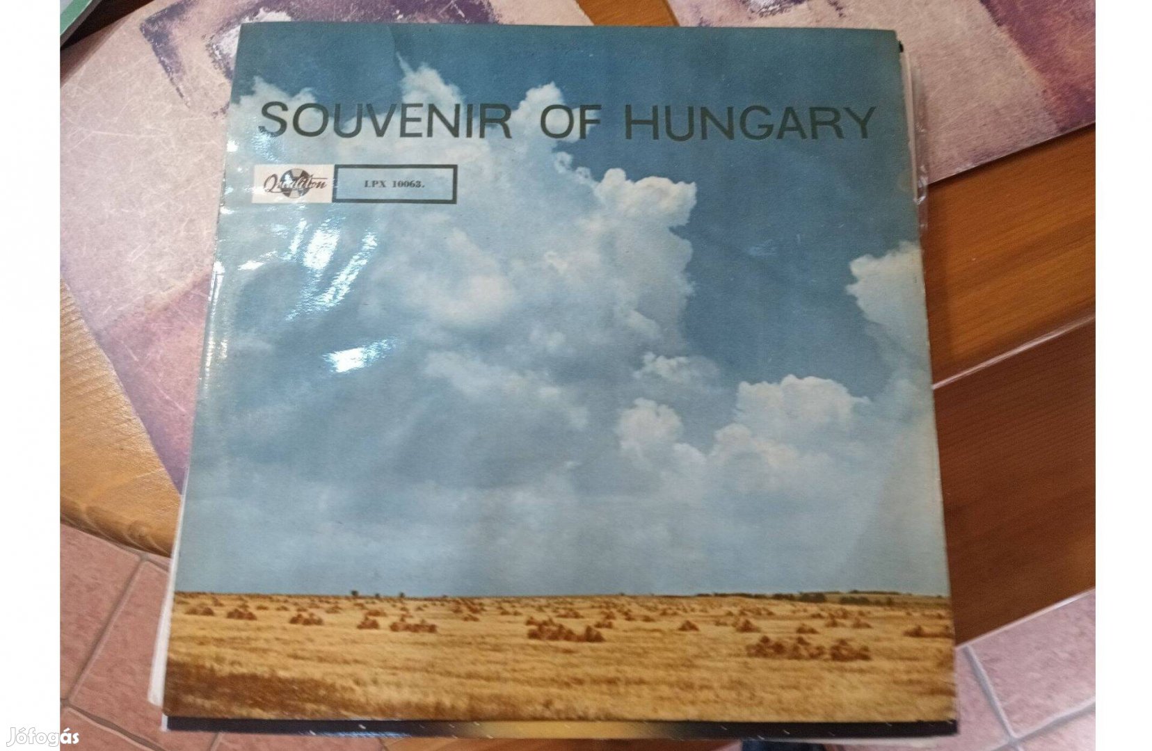 Souvenir of Hungary bakelit hanglemez eladó