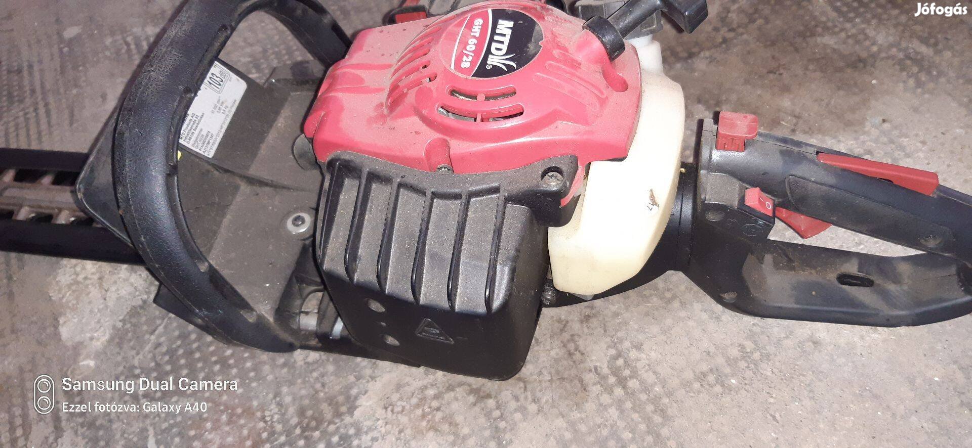 Sövény nyíró MTD-Ght60628 eladó