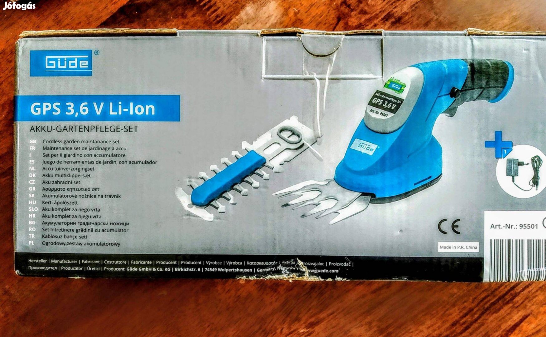 Sövény vágó Szegély Nyíró olló Új Güde cserélhető fürész