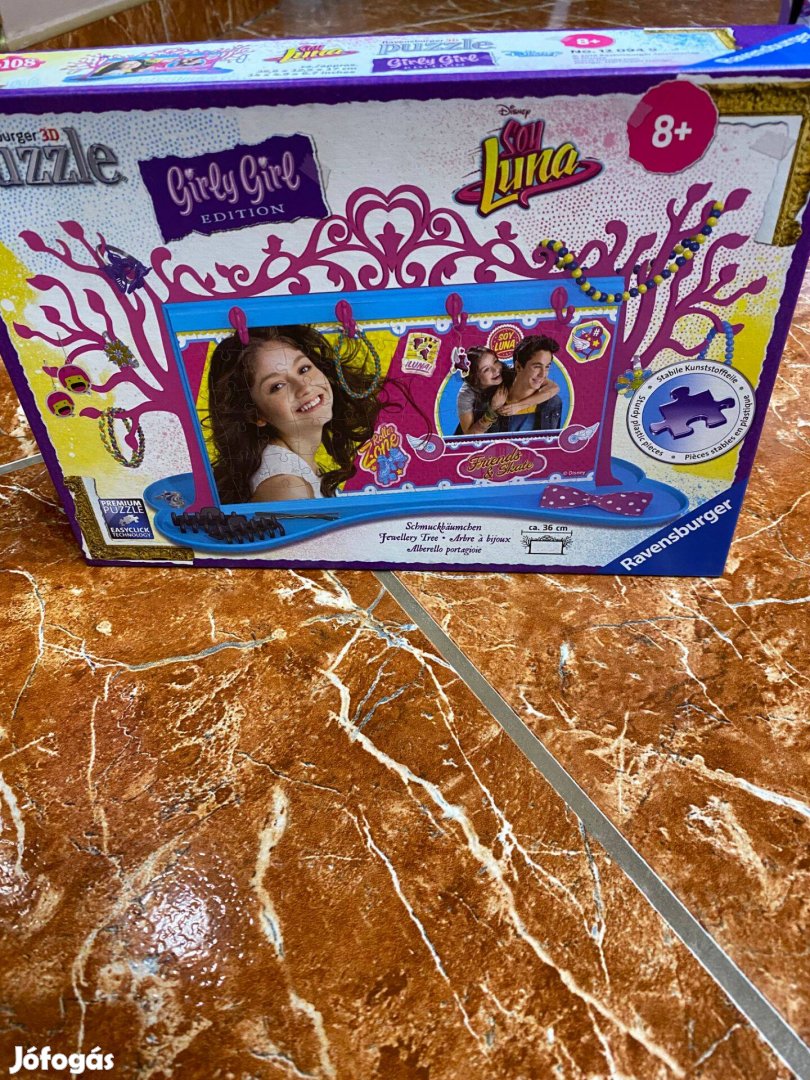 Soy Luna ékszertartó és 3D puzzle Girly Girl Edition