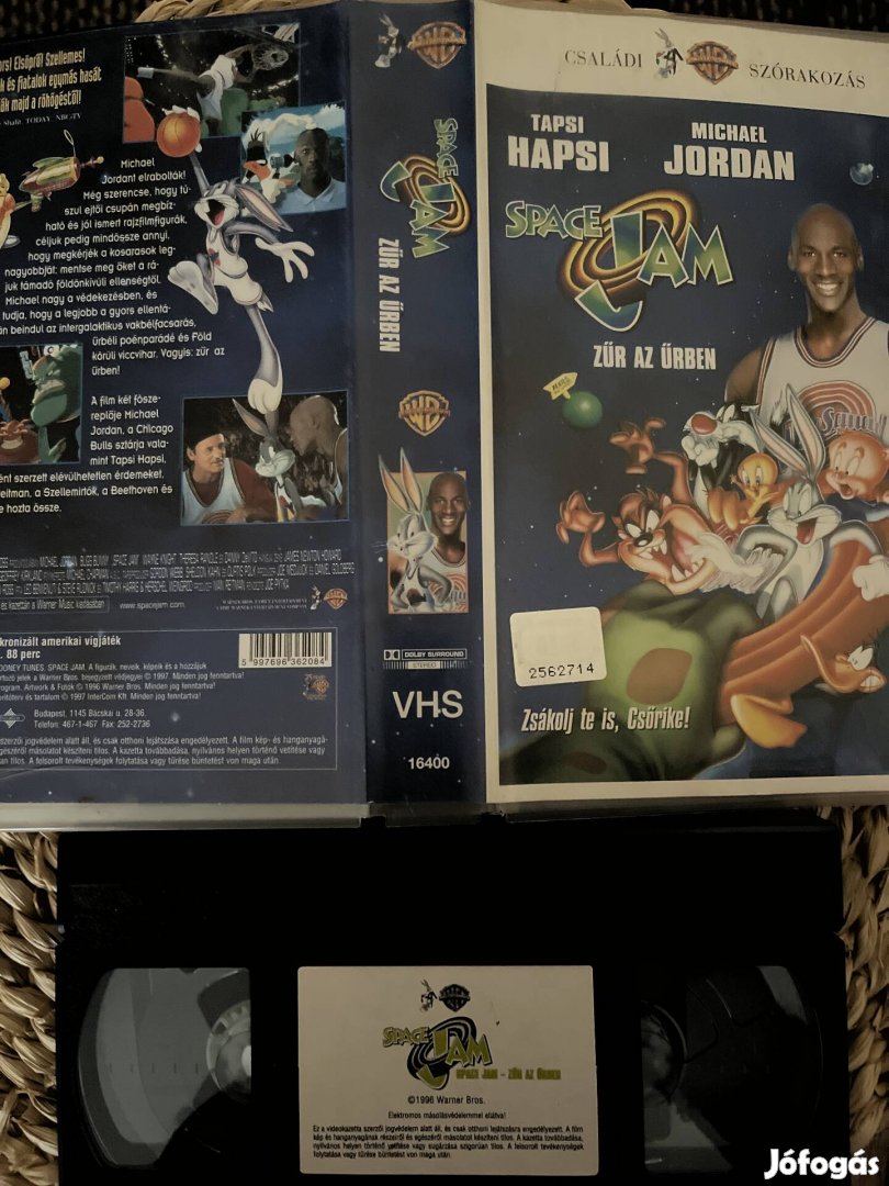 Space jam zűr az űrben vhs