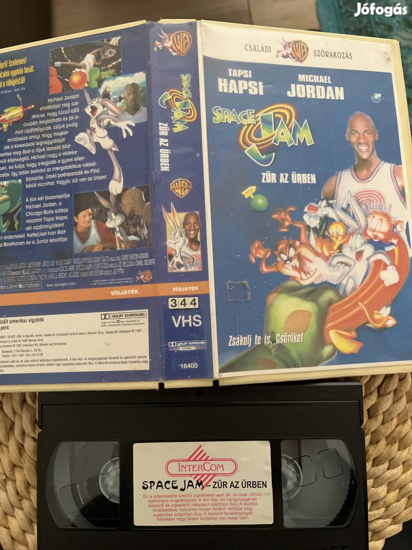 Space jam zűr az űrben vhs