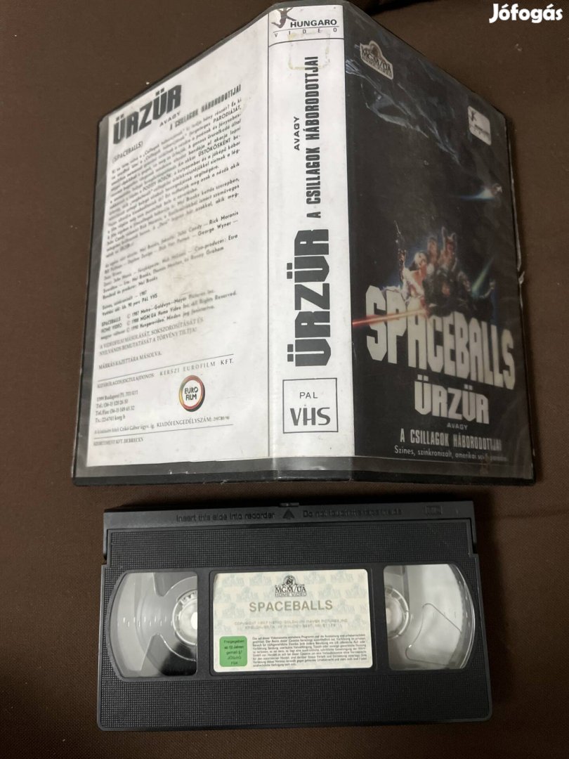 Spaceball űrzűr űrgolyhók vhs m