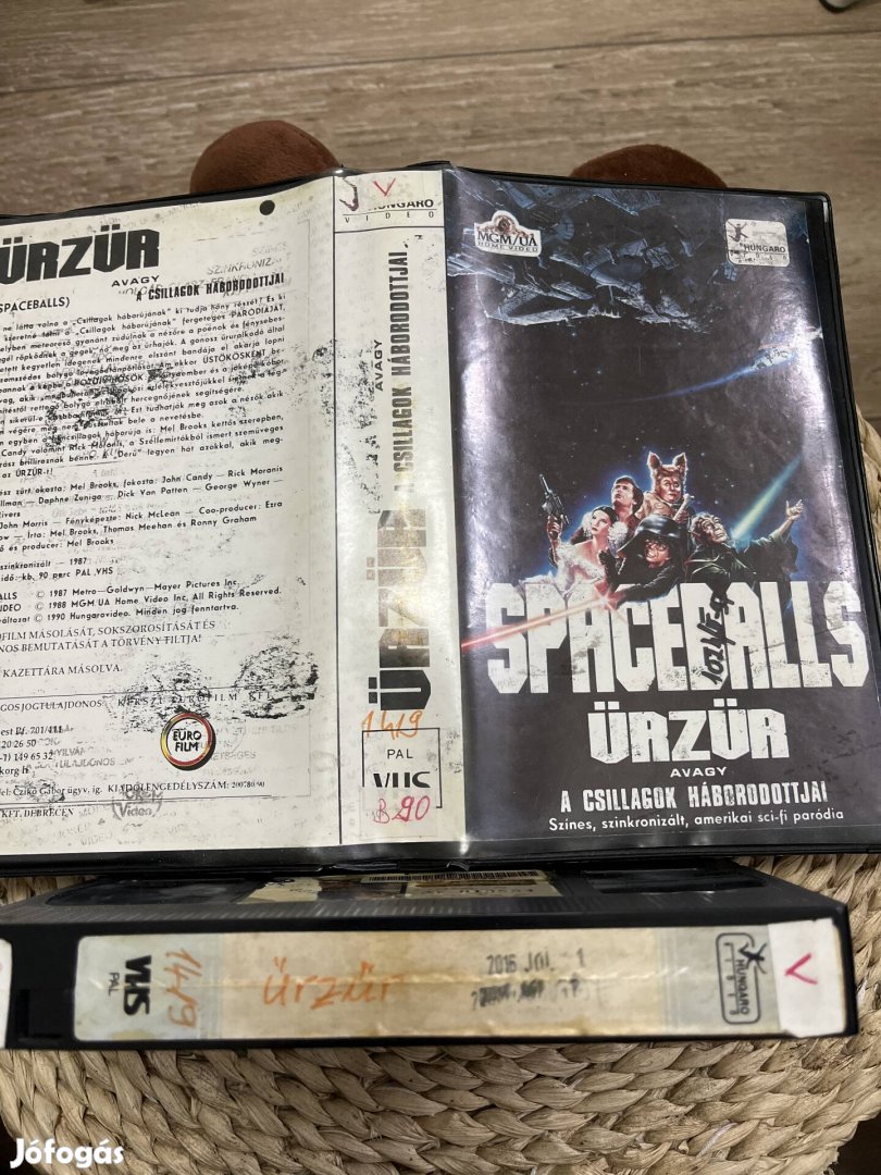 Spaceballs űrzűr vhs 