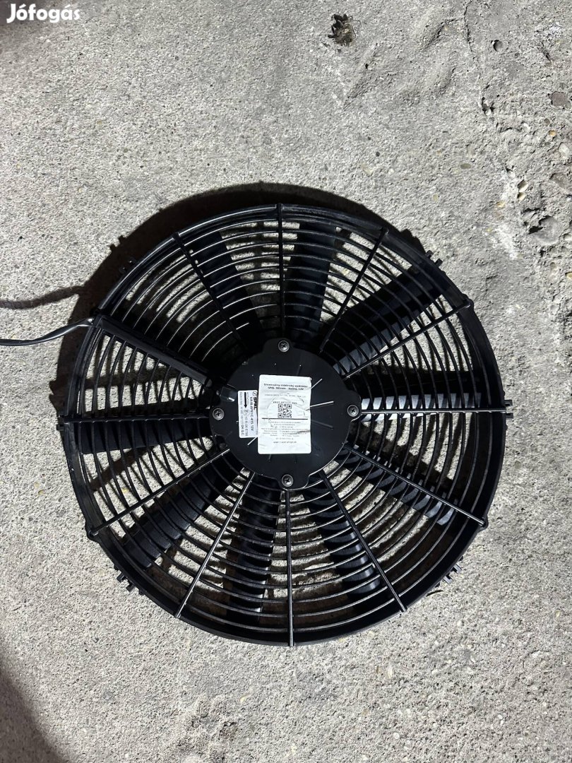 Spal univerzális elektromos ventilátor 385MM nyomó, 12V