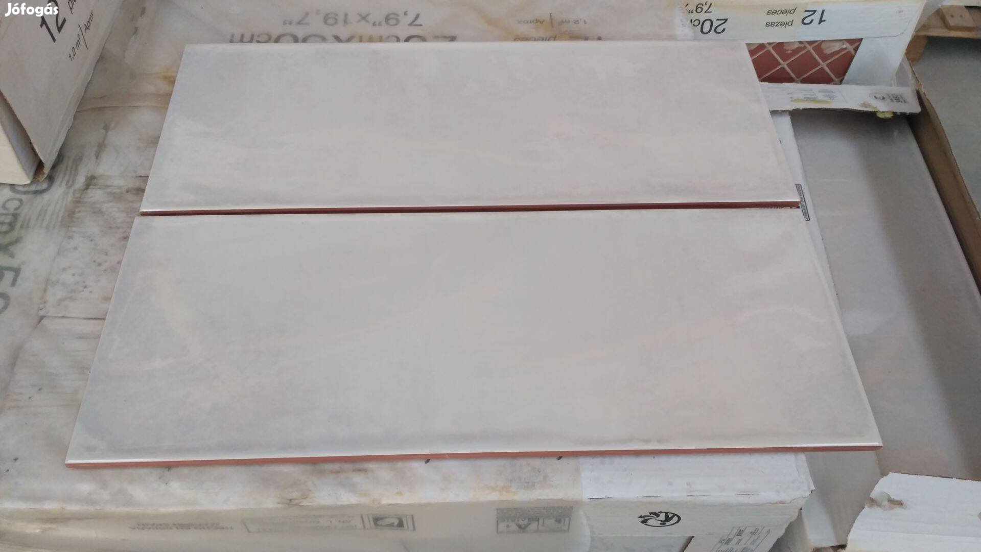 Spanyol csempe 20x50 cm Montblanc White