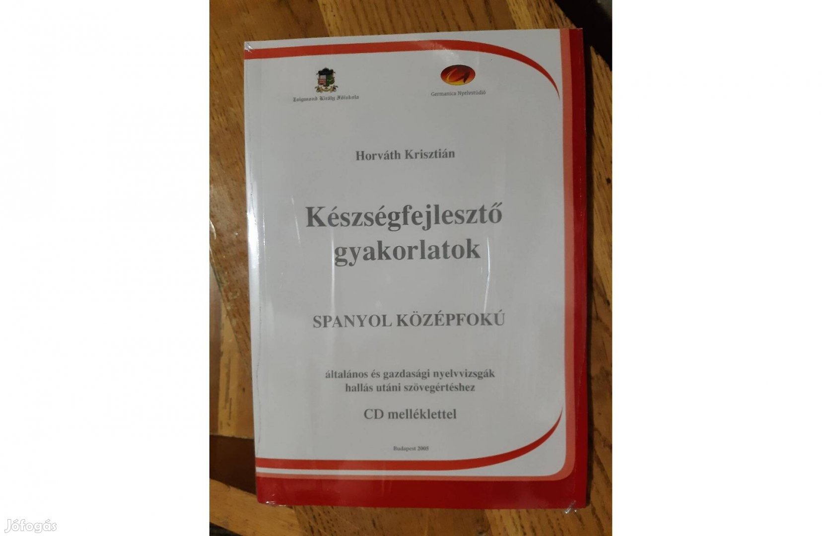 Spanyol középfok CD melléklettel Új, Fóliázott