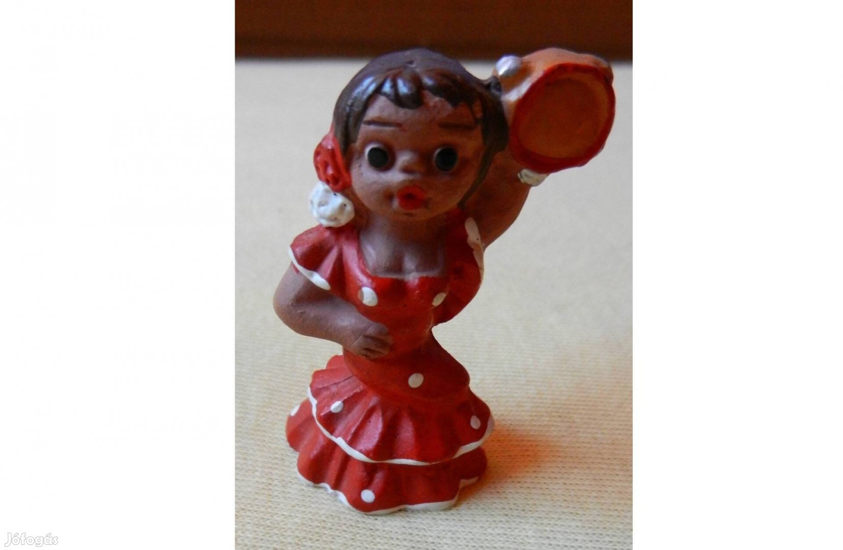 Spanyol tradicionális táncos figura