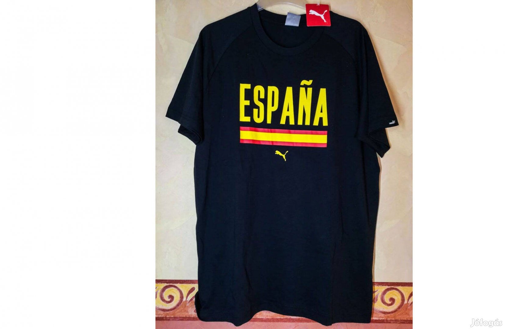 Spanyol válogatott eredeti Puma EURO2020 póló (M, L, XL, 2XL)