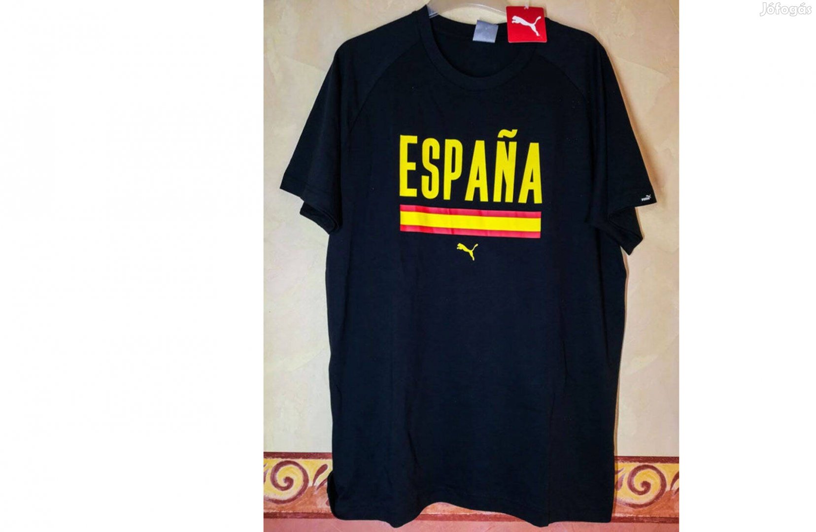 Spanyol válogatott eredeti Puma EURO2020 póló (M, L, XL, 2XL)
