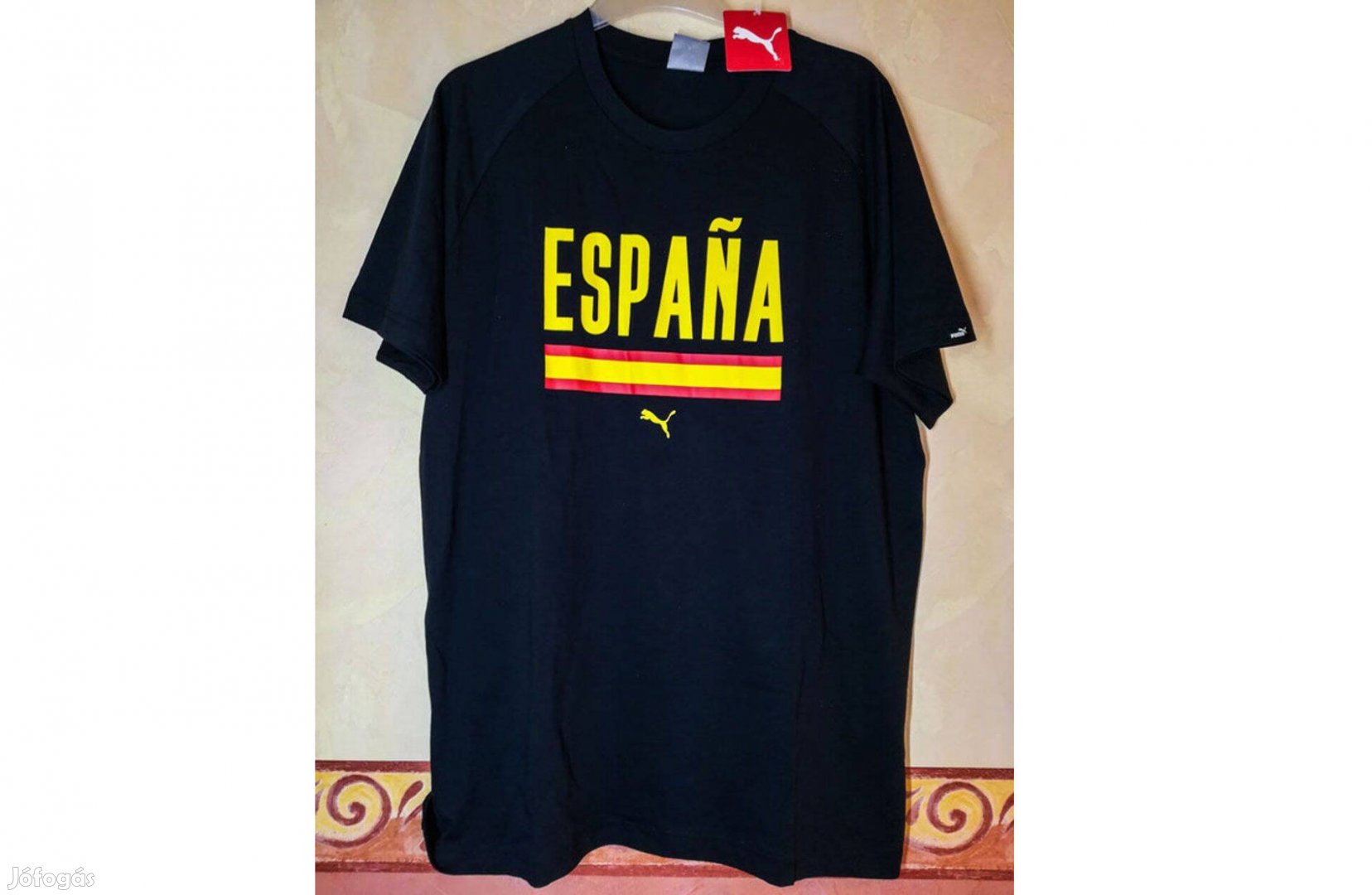 Spanyol válogatott eredeti Puma EURO2020 póló (M, L, XL, 2XL)