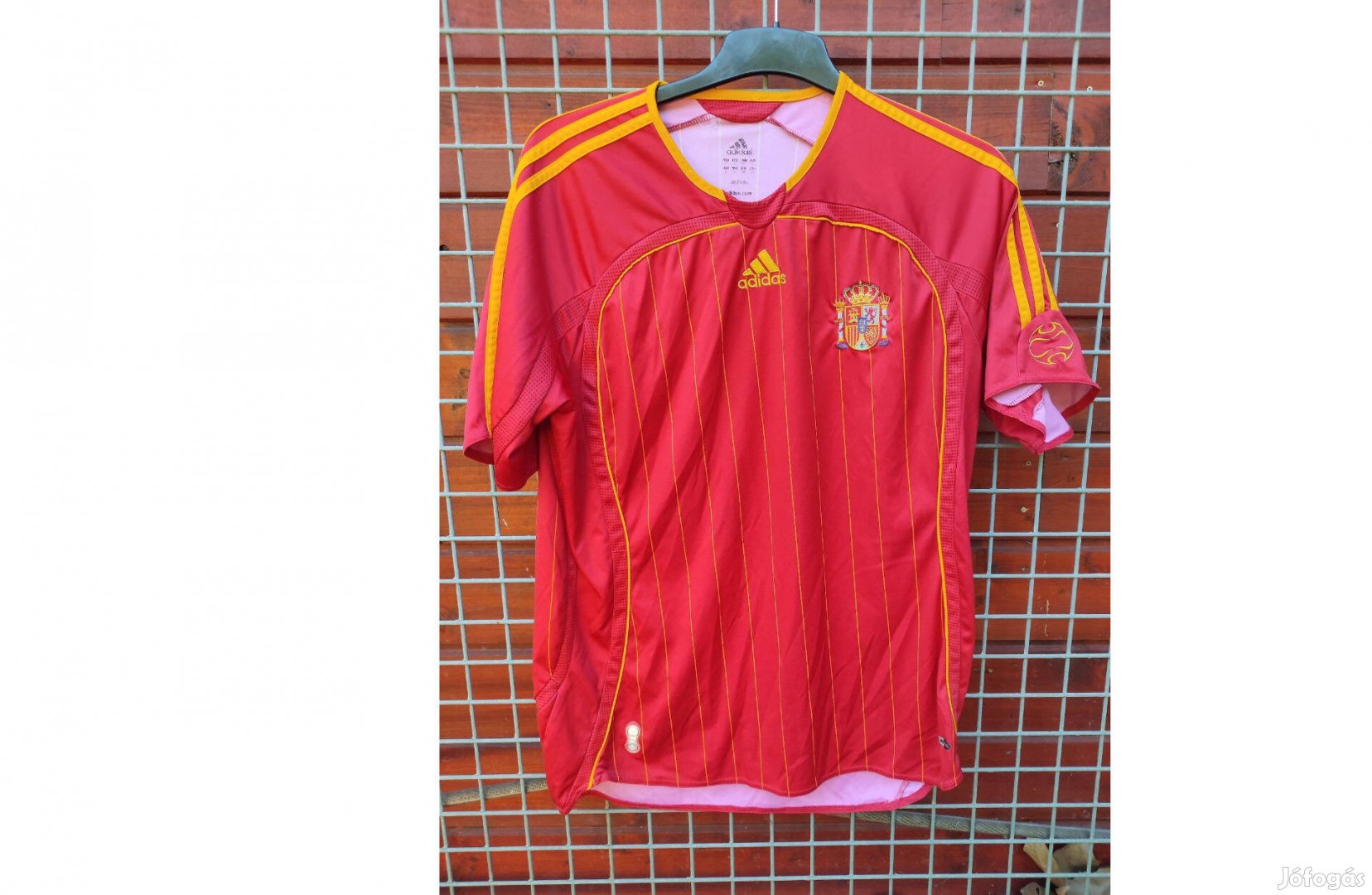 Spanyol válogatott eredeti adidas 2006-07 mez (L)