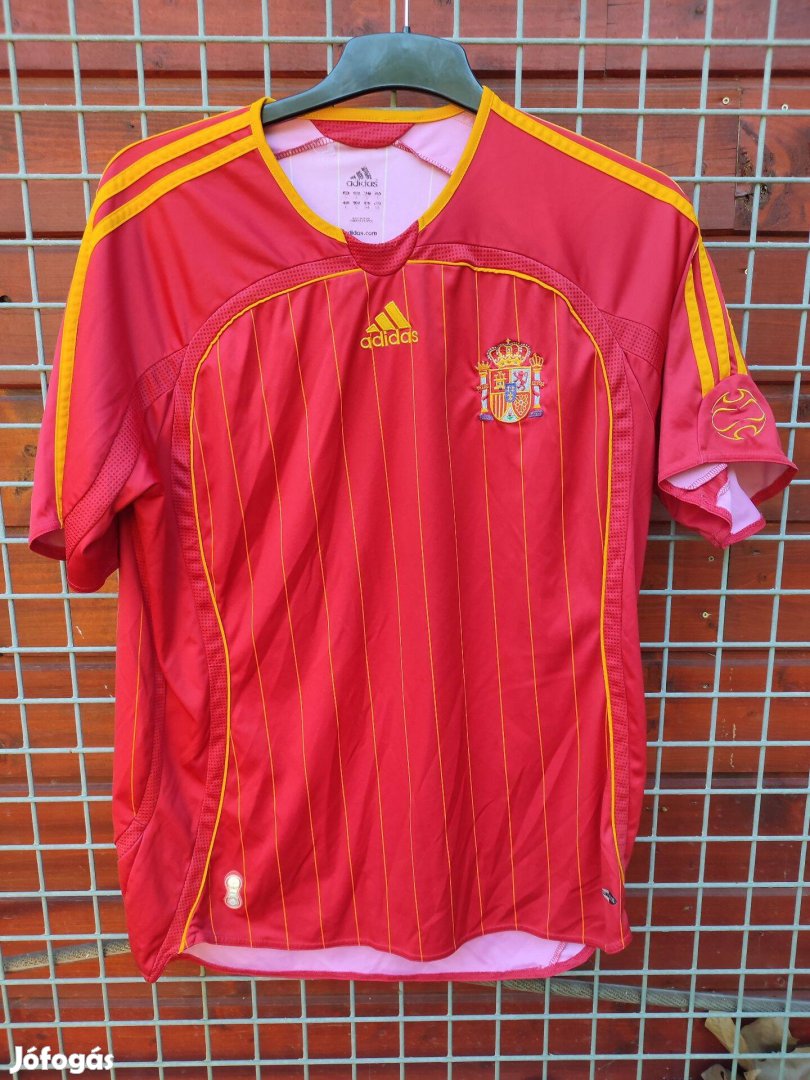 Spanyol válogatott eredeti adidas 2006-07 mez (L)