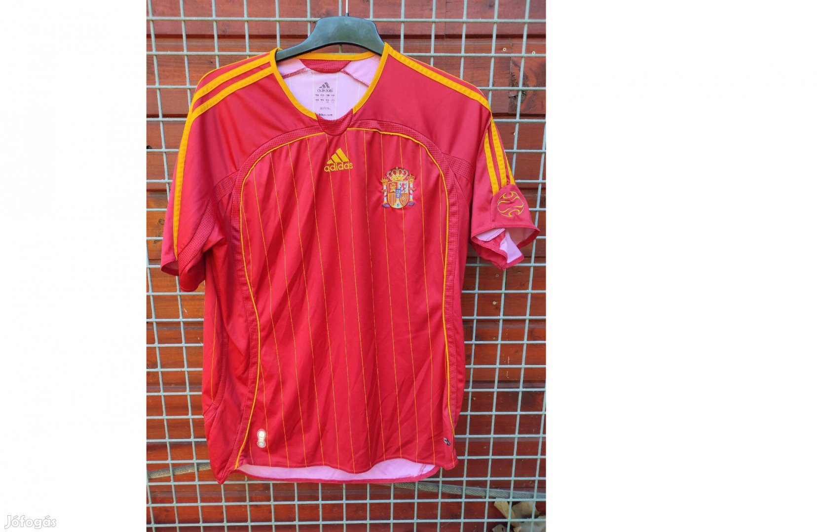 Spanyol válogatott eredeti adidas 2006-07 mez (L)