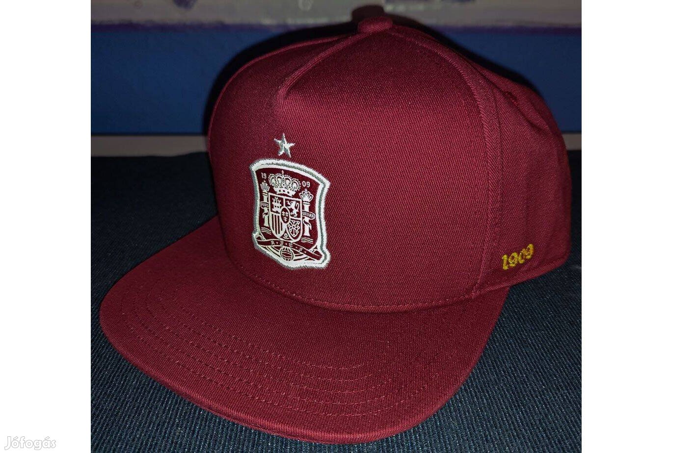Spanyol válogatott eredeti adidas bordó gyerek snapback