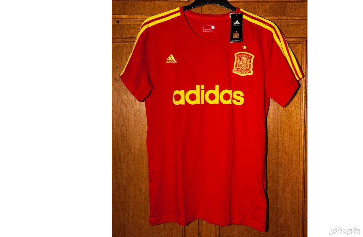 Spanyol válogatott eredeti adidas póló (M)