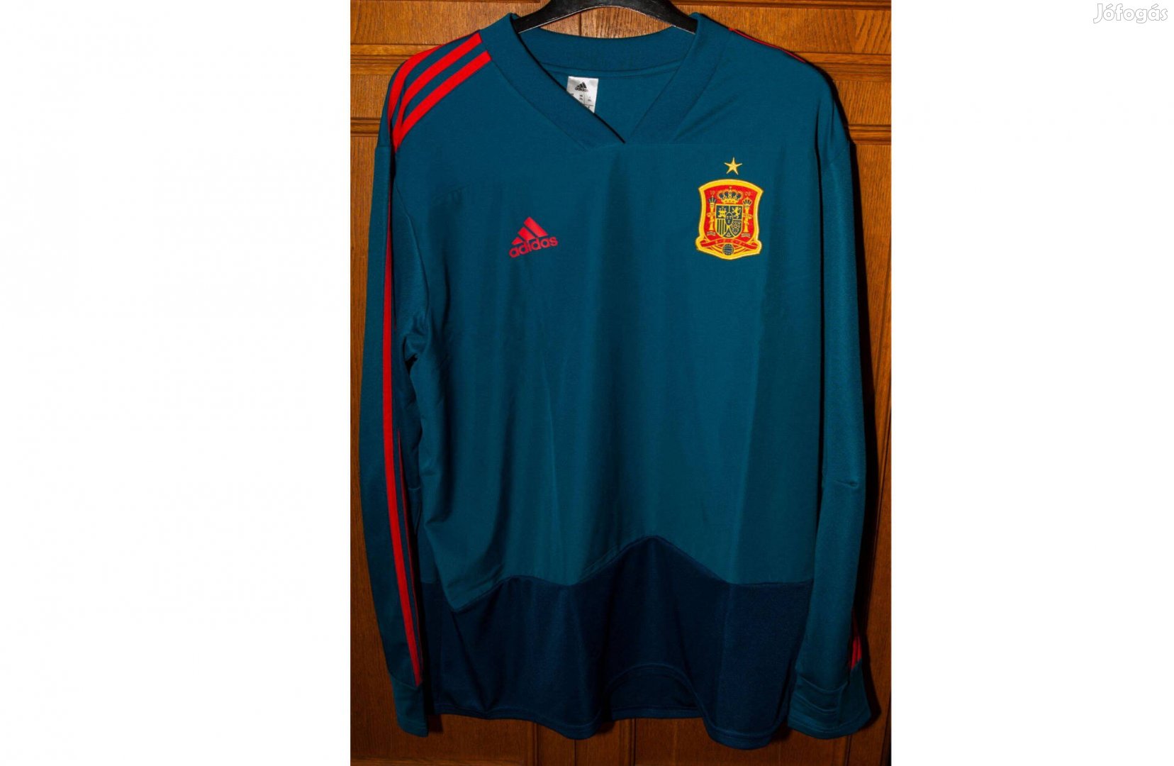 Spanyol válogatott hosszú ujjú eredeti adidas felső (2XL)