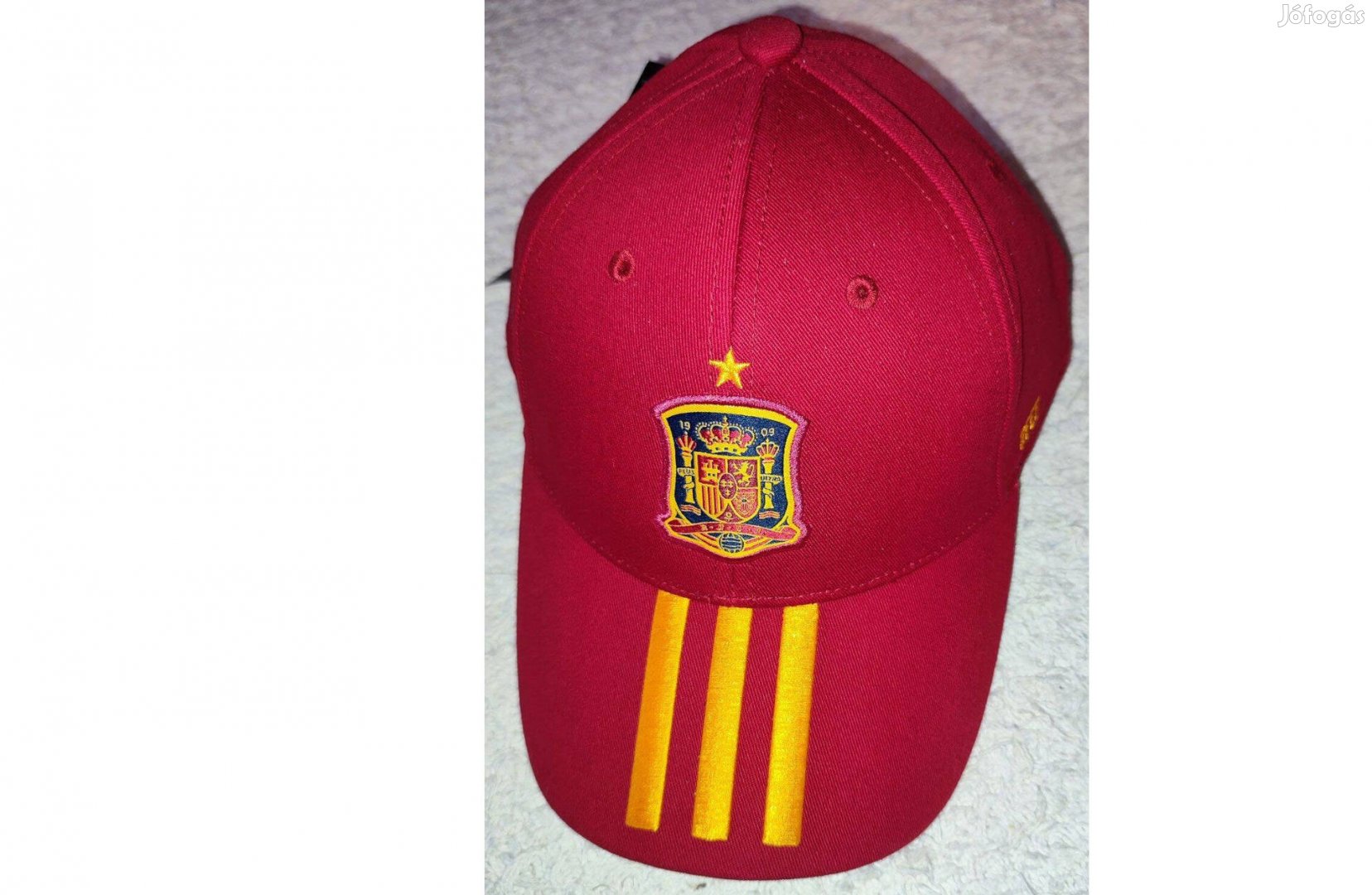 Spanyol válogatott piros arany eredeti adidasbaseball sapka
