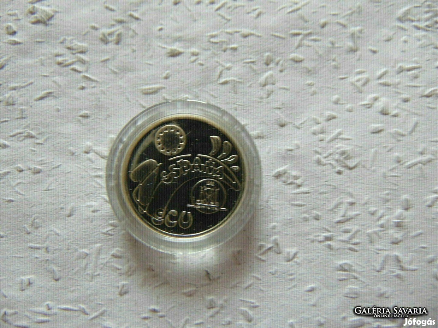 Spanyolország ezüst 1 ecu 1992 6.75 gramm Kép szerinti állapotban