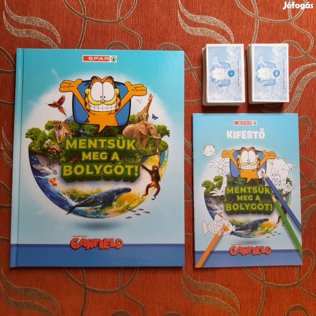 Spar Garfield Mentsük meg a bolygót! album kifestő 200db