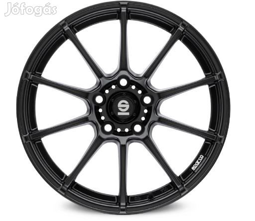 Sparco ASSETTO GARA Matt Black 7X17 4X100 ET37 CB63,4 | alufelni |