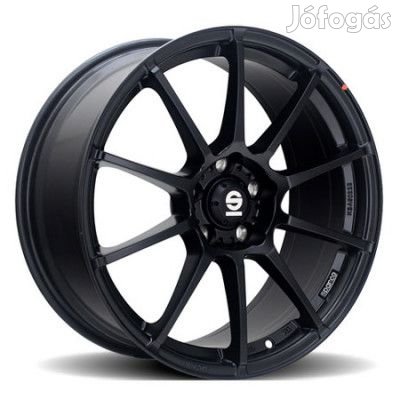 Sparco ASSETTO GARA Matt Black 8X18 5X110 ET38 CB73,1