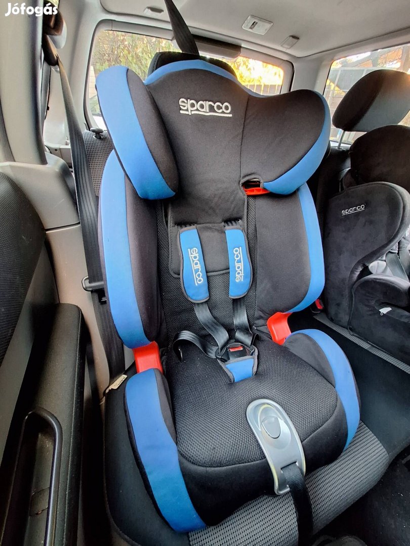 Sparco gyerekülés 9kg tól nem isofixes