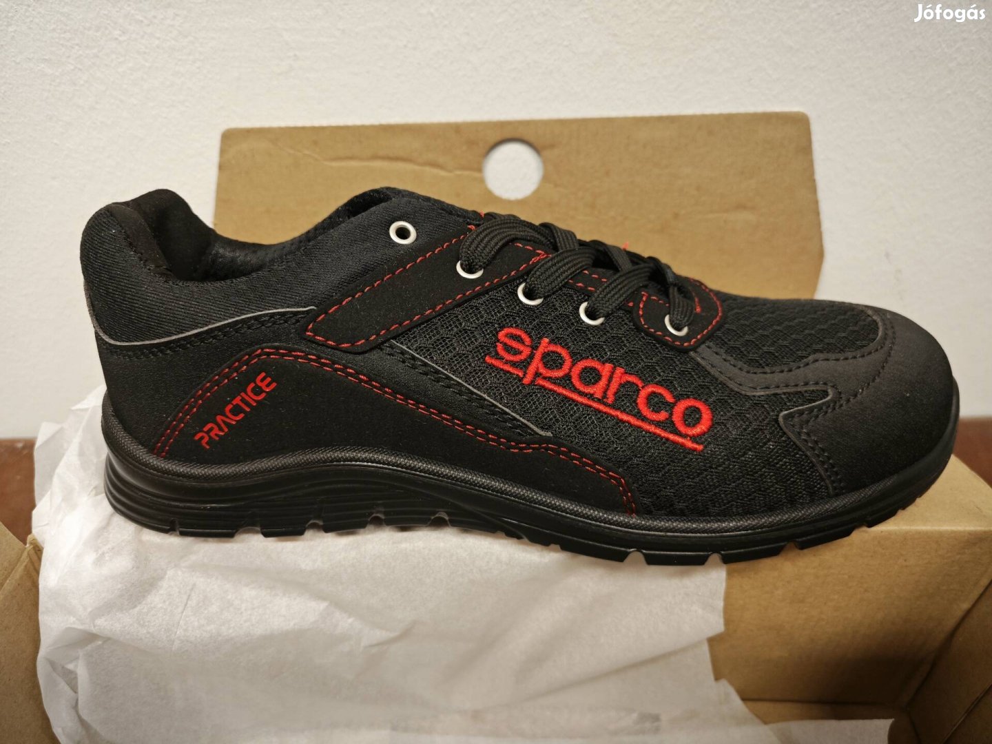 Sparco practice kevlárbetétes munkavédelmi cipő 