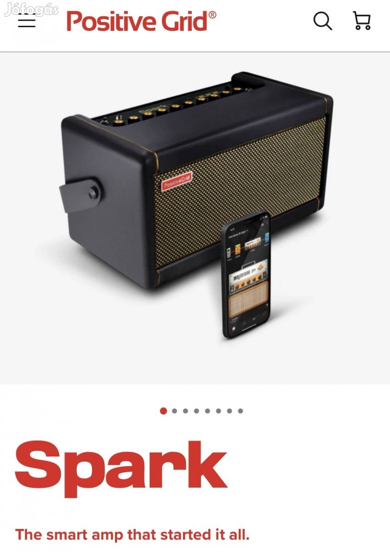 Spark okos gitár erősítő