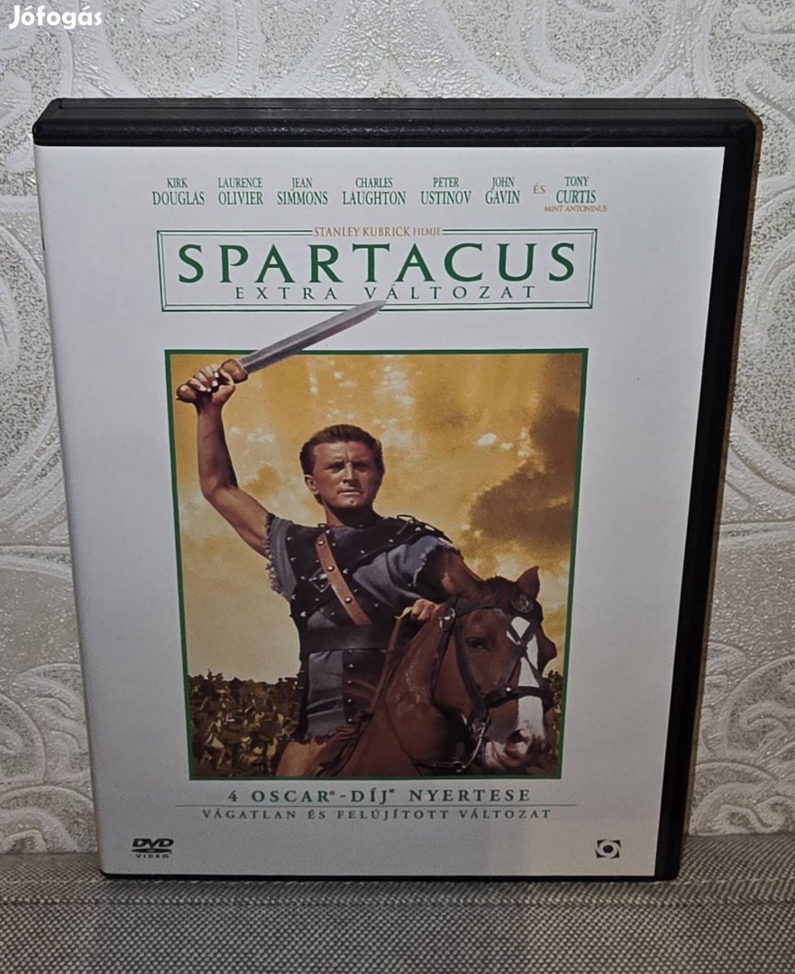 Spartacus dupla DVD-Kubrick,Kirk Douglas,Laurence Olivier