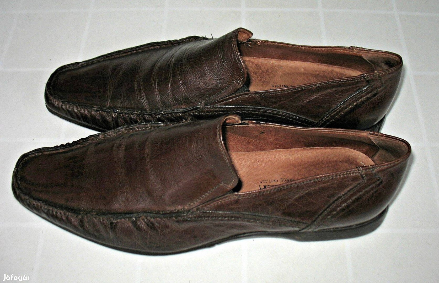 Spatarella, férfi olasz sportosan elegáns bőrcipő