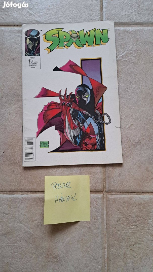 Spawn az Ivadék képregény