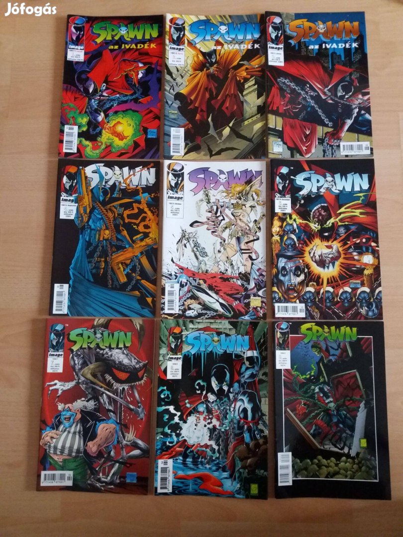 Spawn vol. 1. 1-18. szám (Semic) + vol. 2. 1. szám