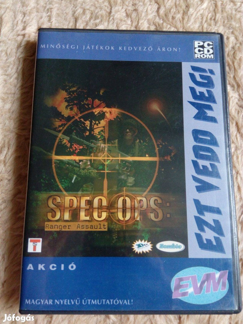 Spec Ops: Ranger Assault pc cd-rom számítógépes játék eladó (Ezt vedd
