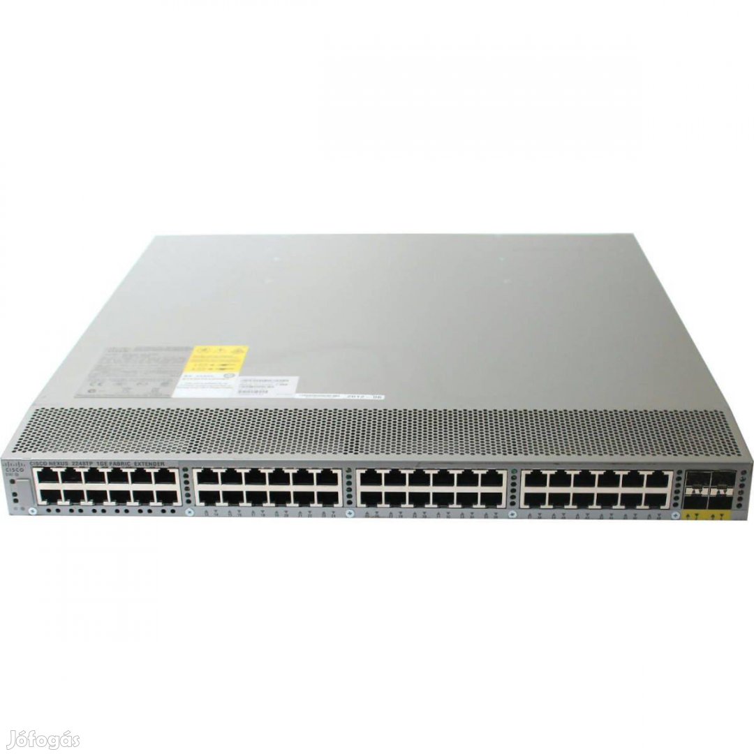 Spéci ajánlat! Cisco N2K-C2248TP-1GE 48 portos switch extender számláv