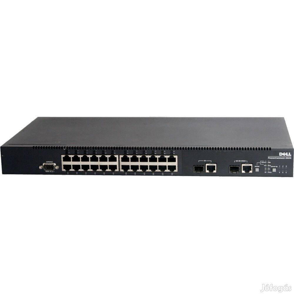 Spéci ajánlat! Dell Powerconnect 3324 24 portos switch eladó számlával