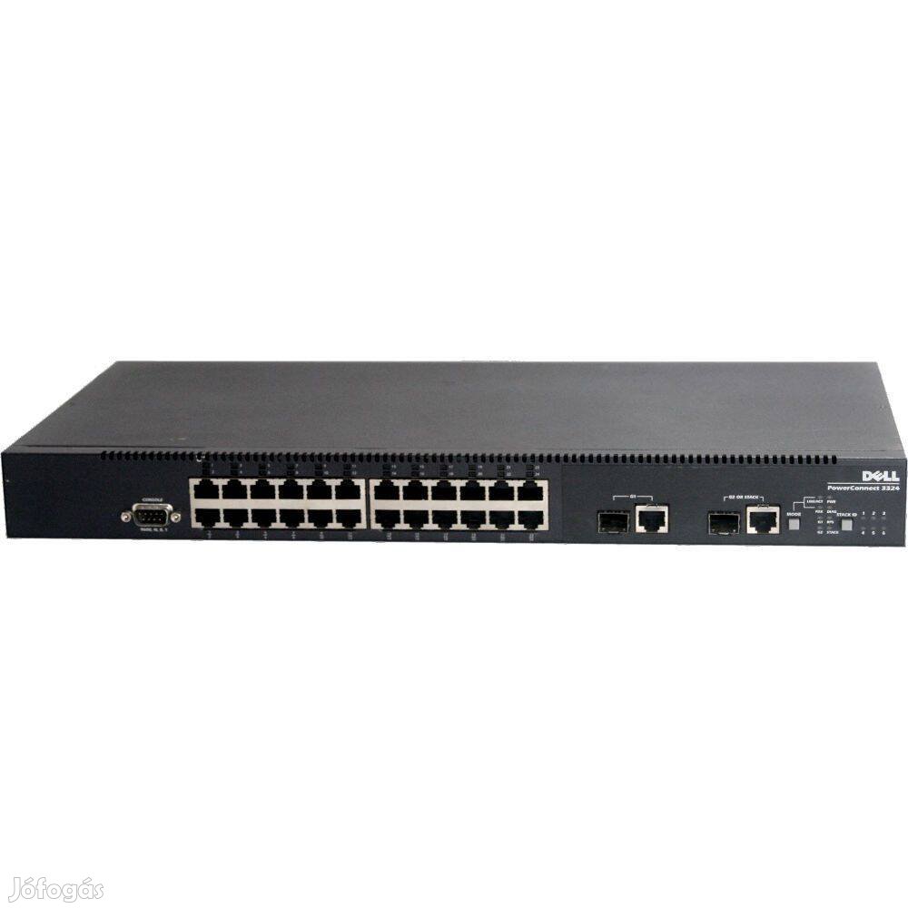 Spéci ajánlat! Dell Powerconnect 3324 24 portos switch eladó számlával