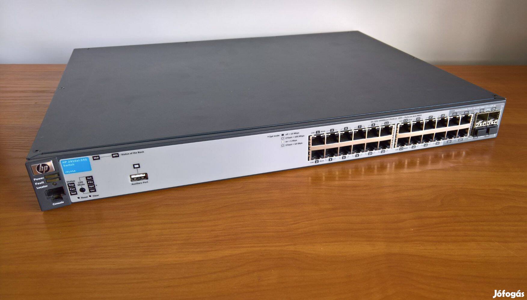 Spéci ajánlat! HP Procurve 2910al-24G J9145A 24 portos