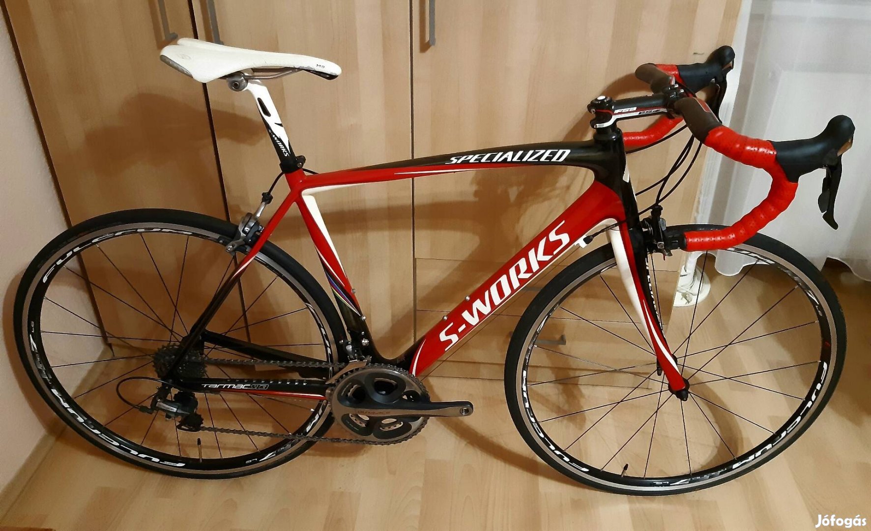 Specialized S-Works Tarmac SL3 full karbon országúti kerékpár.