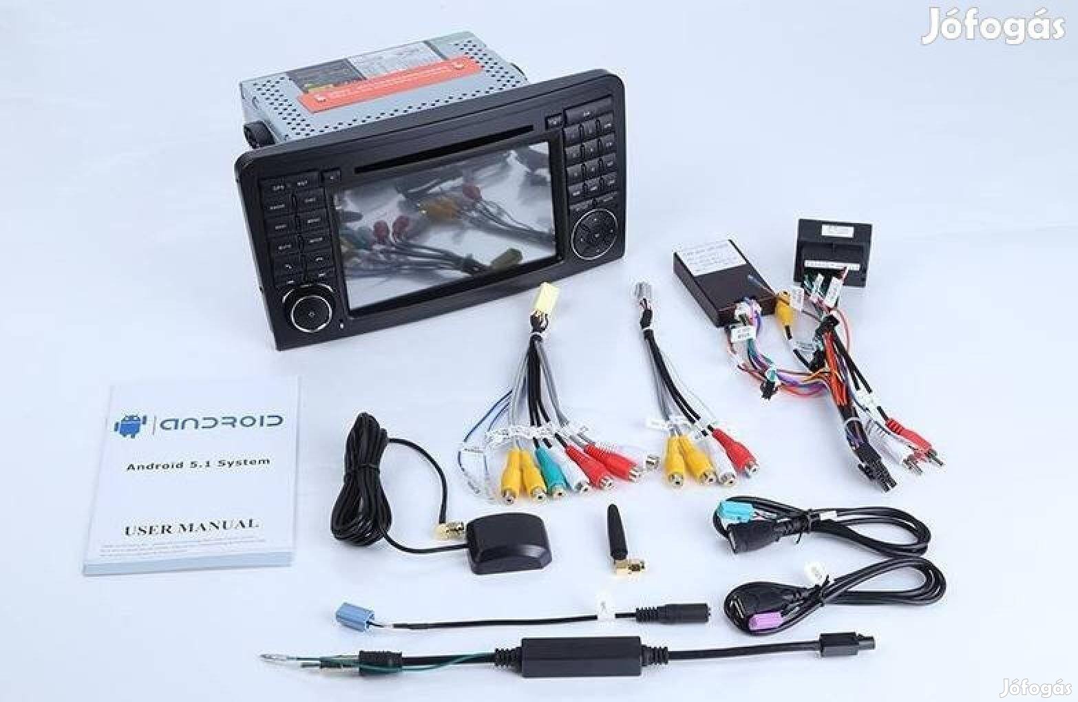 Specifikus 2din magyar android 13.0 Mercedes W164 ML / GL multimédia