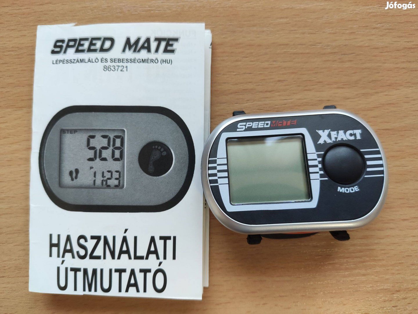 Speed Mate lépésszámláló és sebességmérő