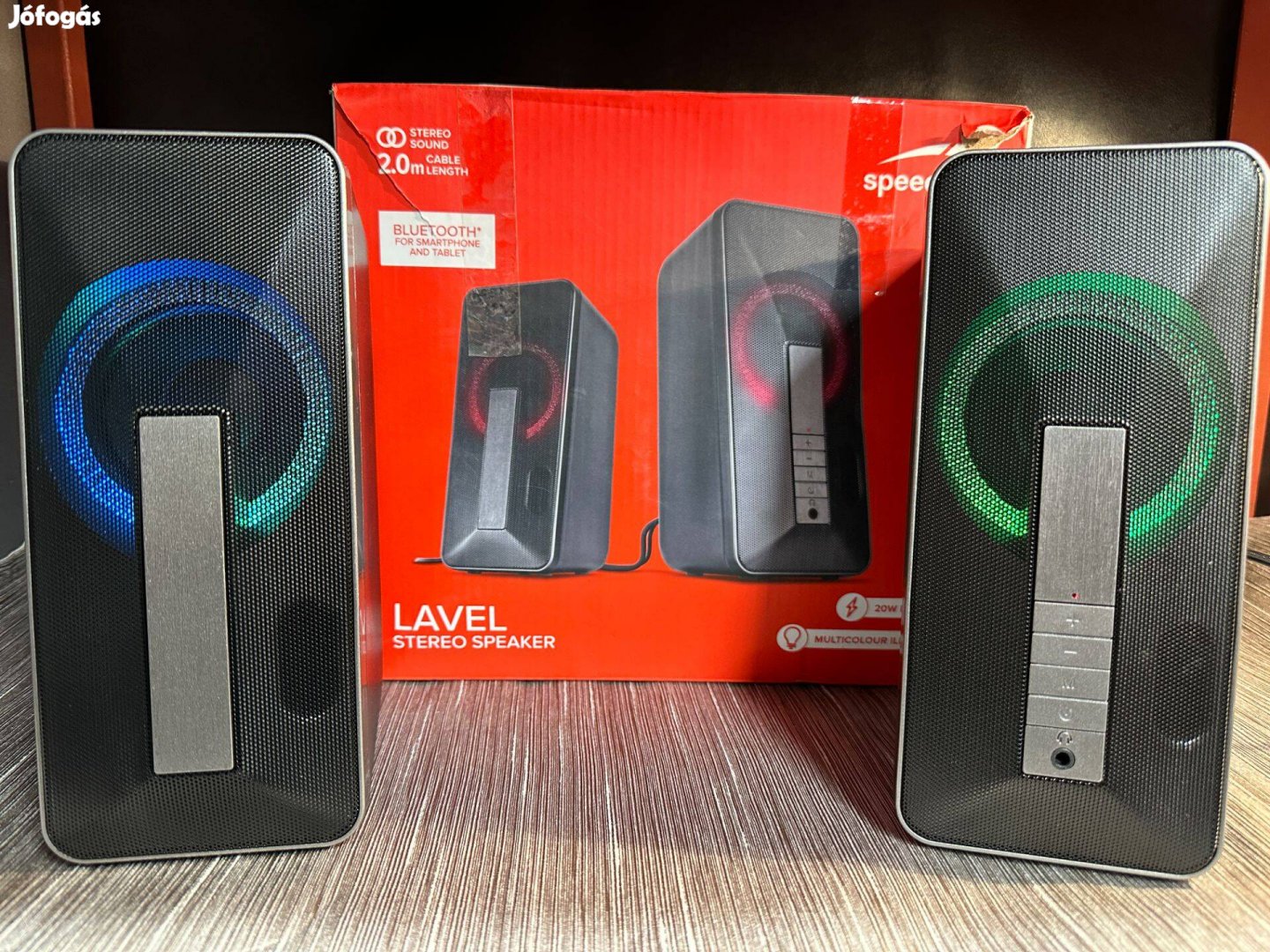 Speedlink Lavel 2.0 20W USB-s Bluetooth Hangszóró